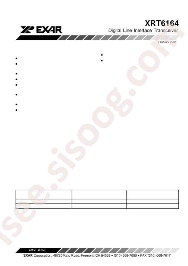 XRT6164CD-F
