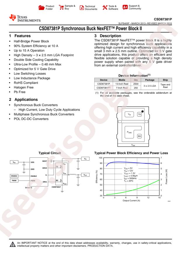 CSD87381P