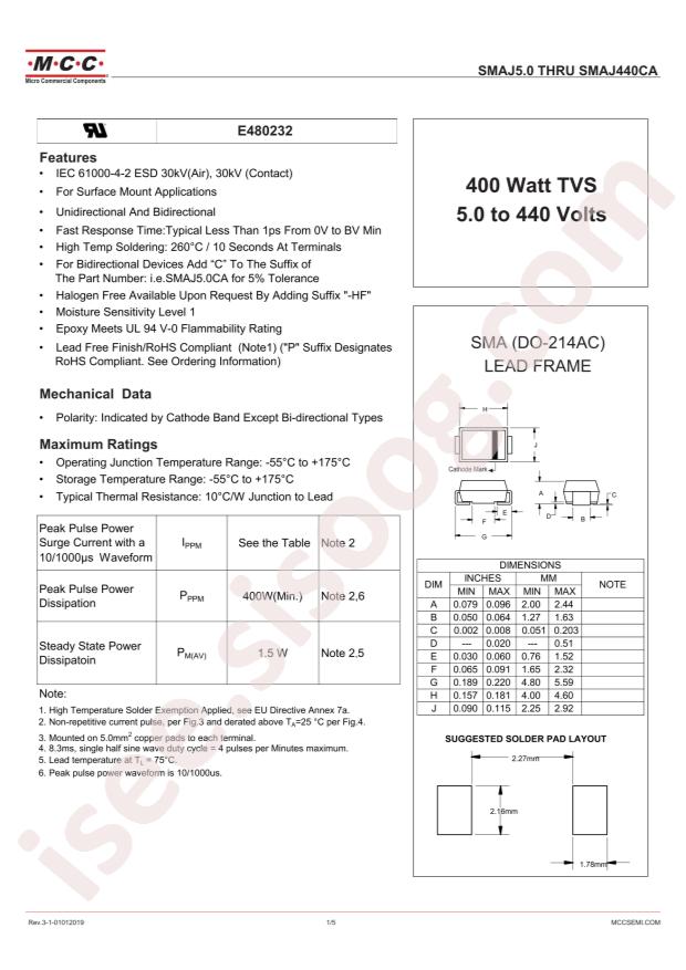 SMAJ5.0A-TP