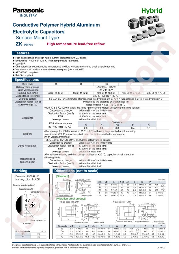 EEHZK1E151XP