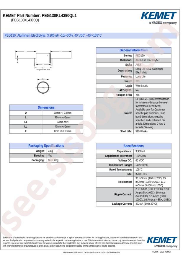 PEG130KL4390QL1