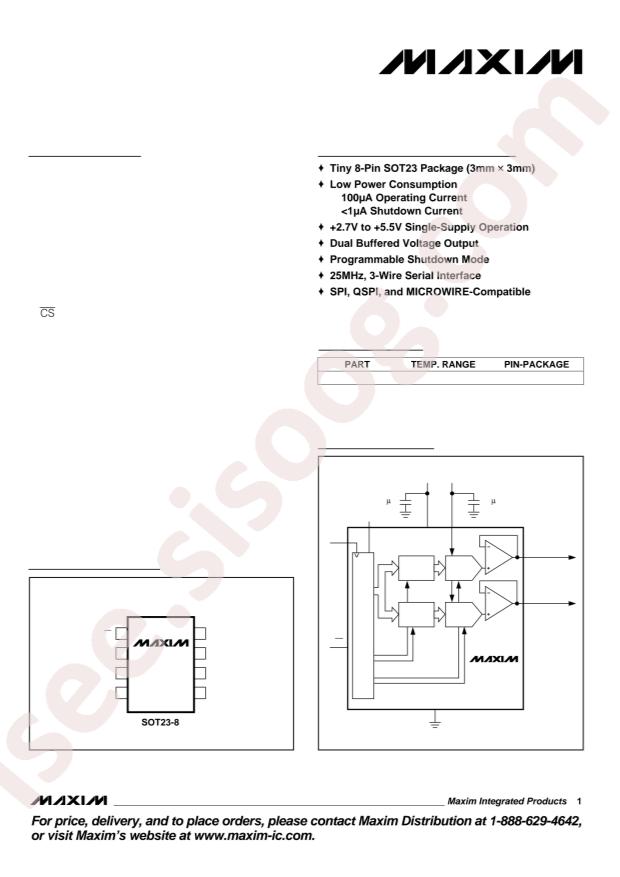 MAX5223EKA+T