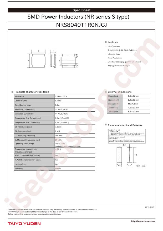NRS8040T1R0NJGJ