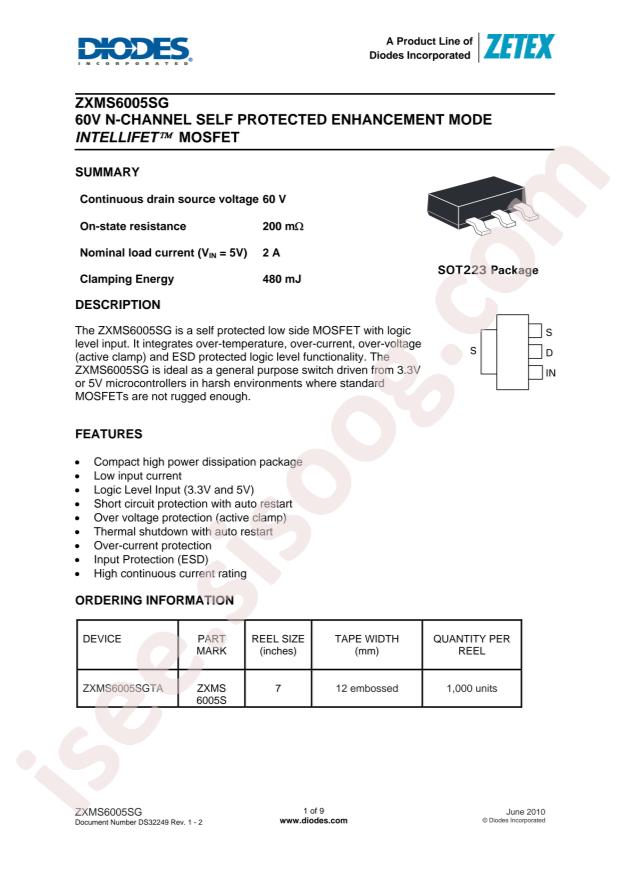 ZXMS6005SGTA