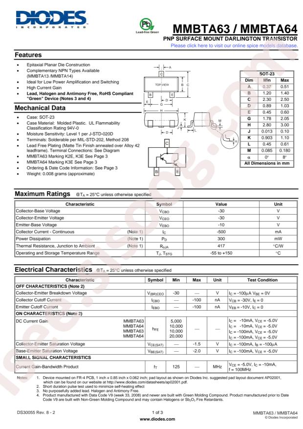 MMBTA63-7-F