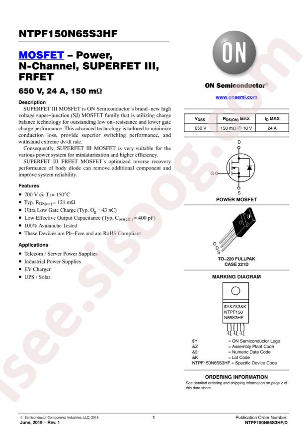 NTPF150N65S3HF