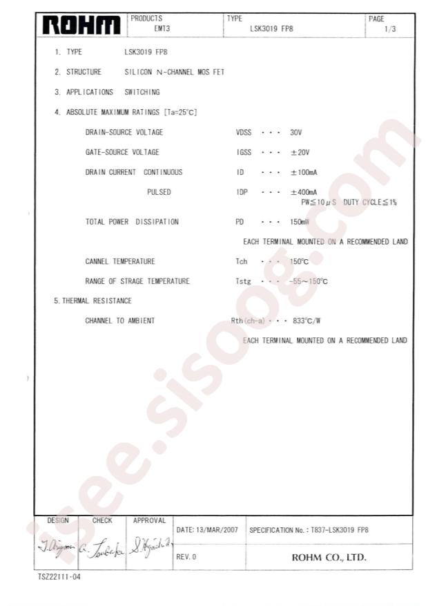 LSK3019FP8TL
