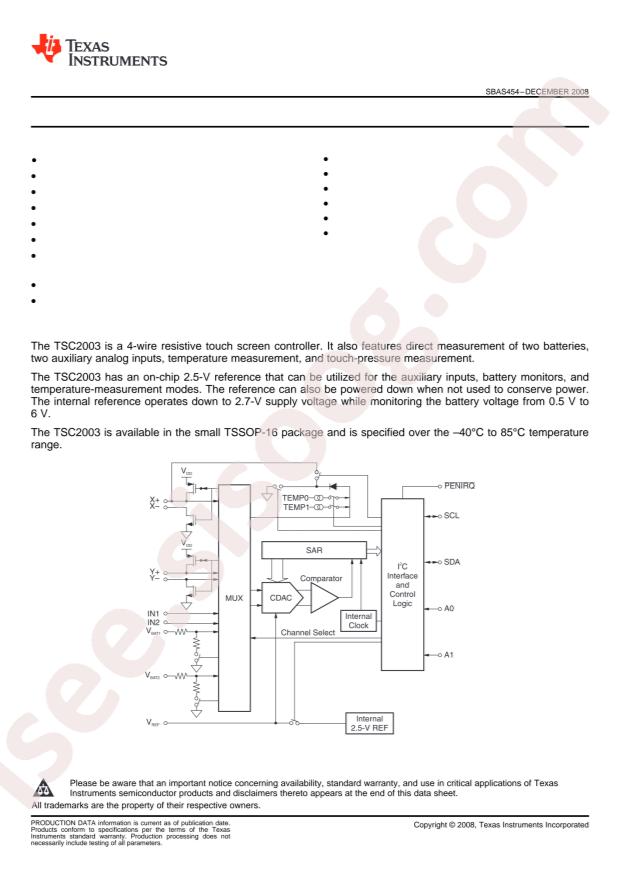 TSC2003IPWRQ1
