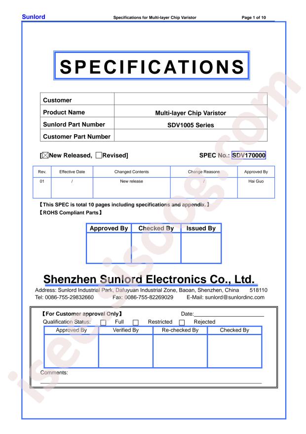 SDV1005A090C231NPTF