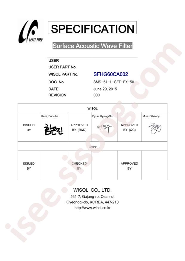 SFHG60CA002