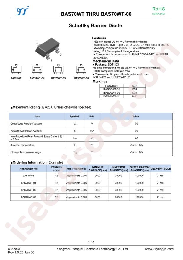 BAS70WT-04