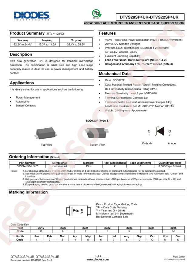 DTVS22SP4UR-7