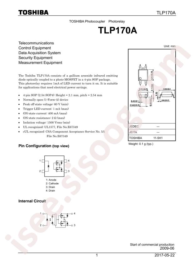 TLP170A(F)