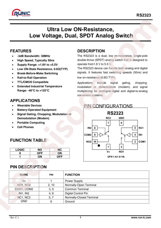 RS2323XUTQK10