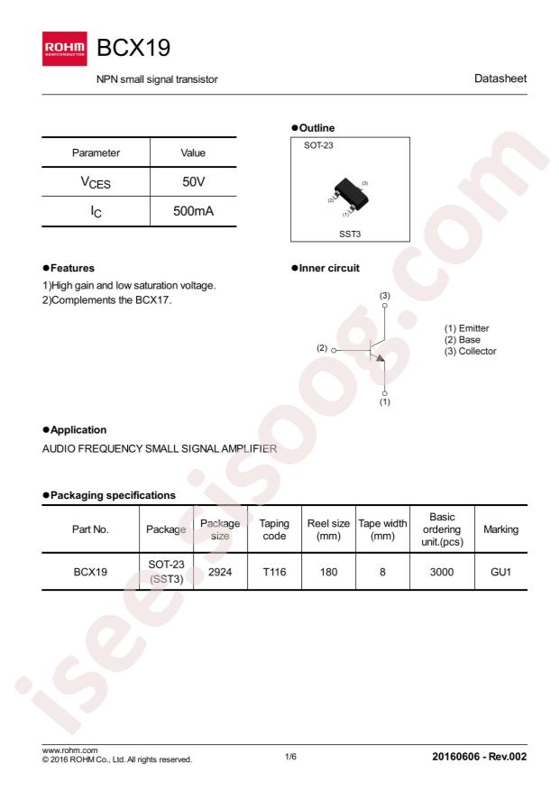 BCX19T116