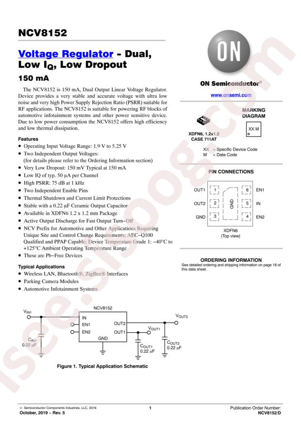 NCV8152MX280180TCG