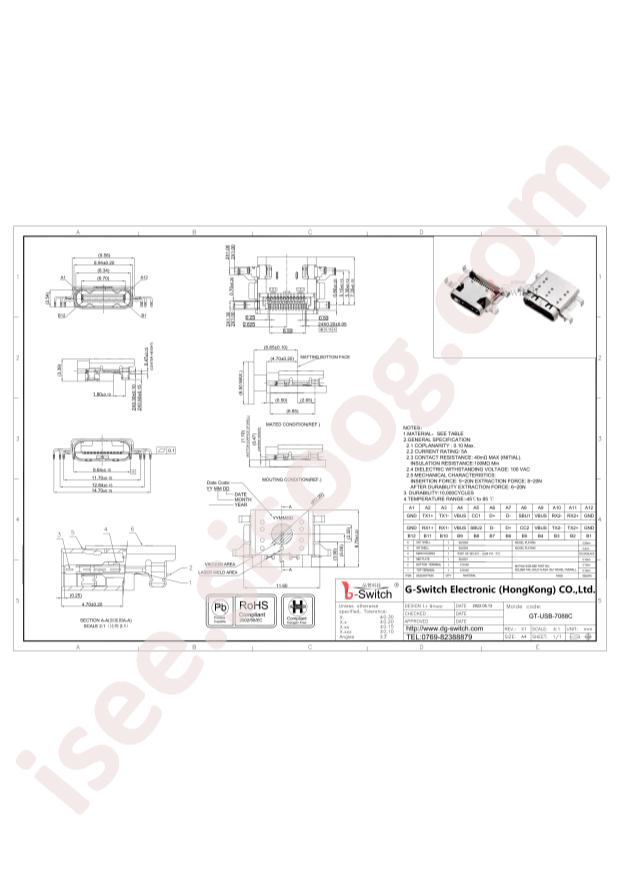 GT-USB-7088C