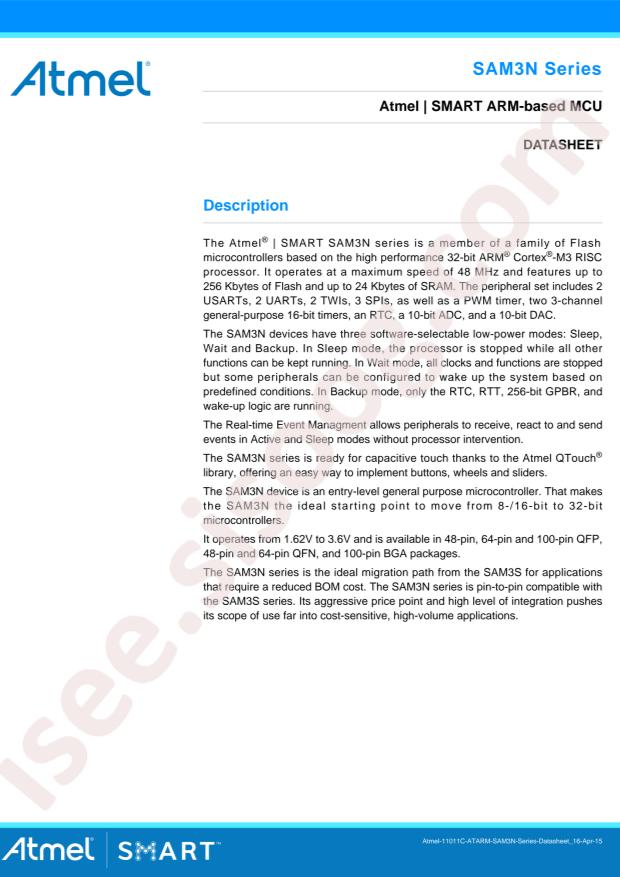 ATSAM3N1CB-AU