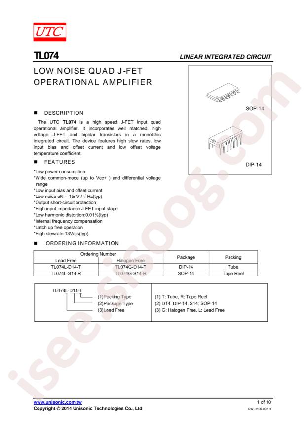 TL074L-D14-T