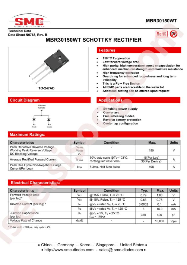 MBR30150WT