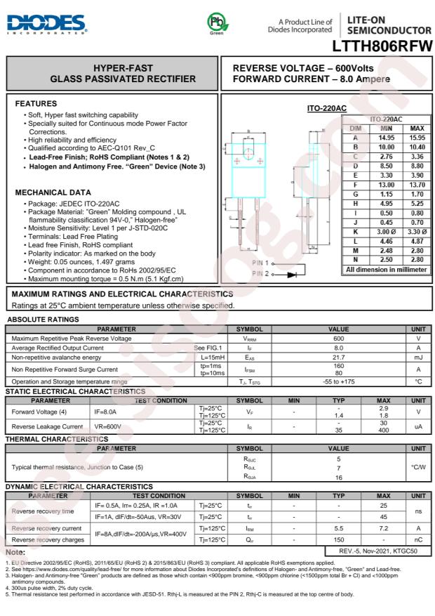 LTTH806RFW