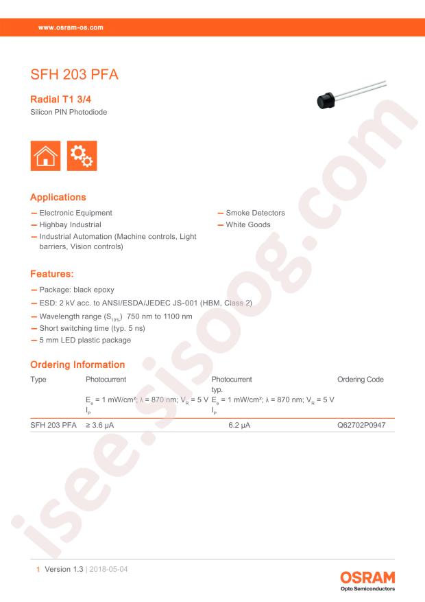 SFH203PFA