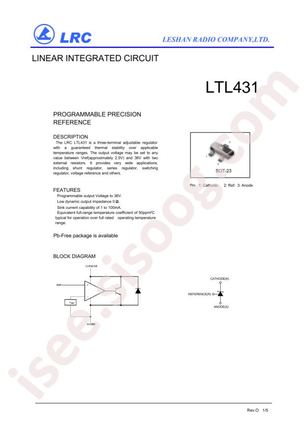 LTL431ATLT1G