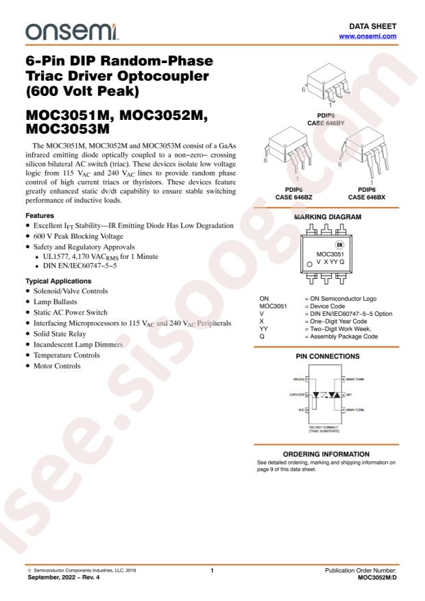 MOC3051SR2VM