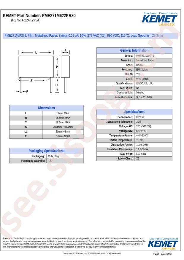 PME271M622KR30