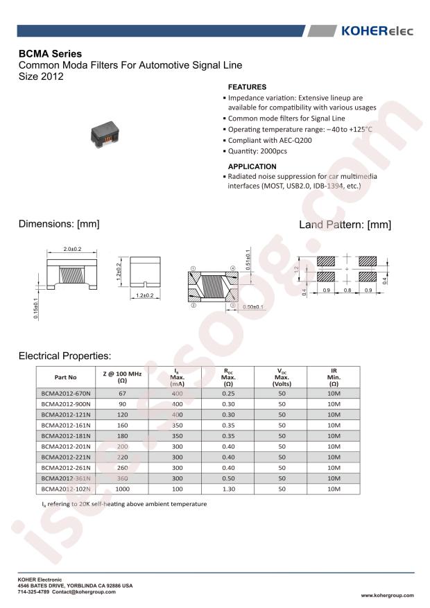 BCMA2012-900N