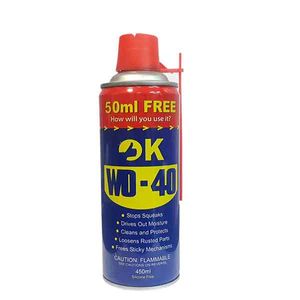اسپری چرب ویژه WD-40 درب قرمز برند اوکی OK