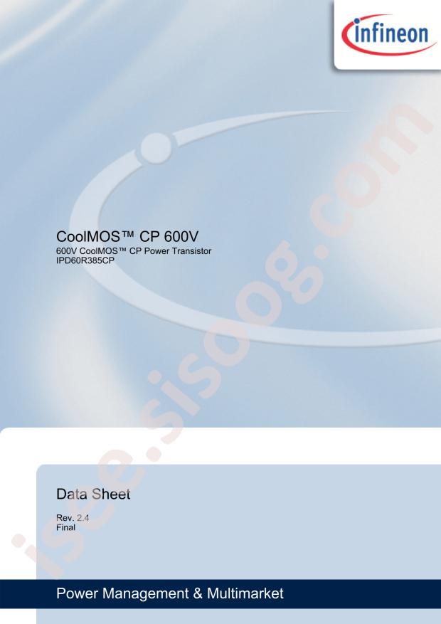 IPD60R385CP
