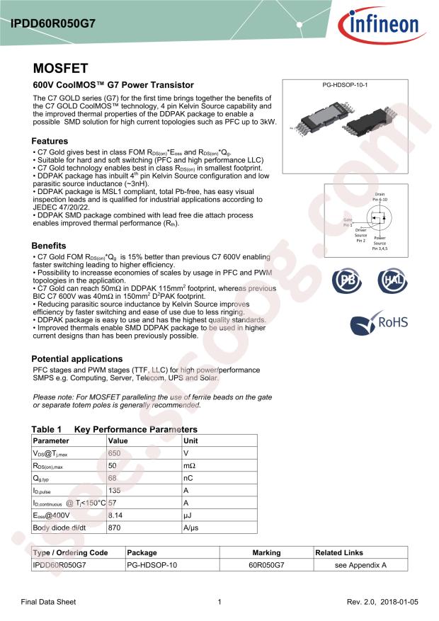 IPDD60R050G7