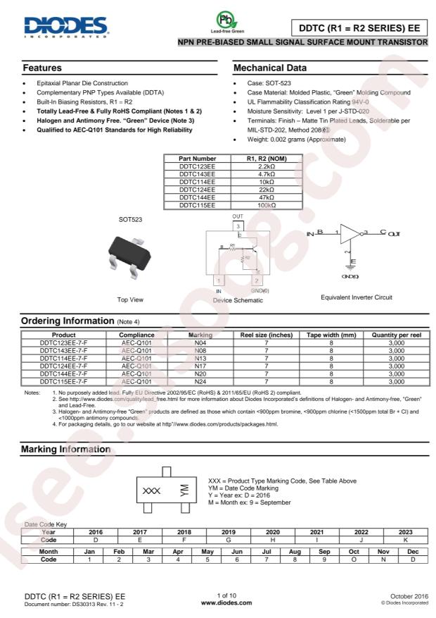 DDTC143EE-7-F