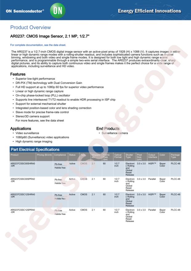 AR0237CSSC12SHRA0-DR