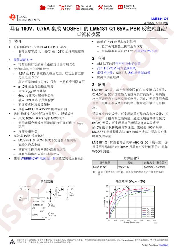 LM5181QNGURQ1