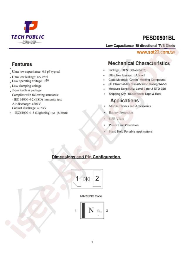 PESD0501BL