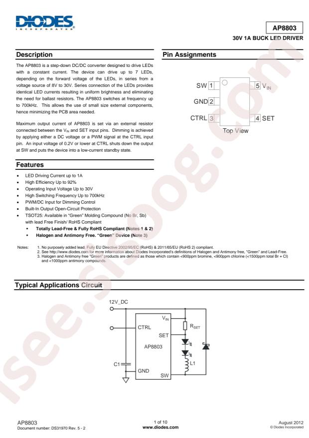 AP8803WTG-7
