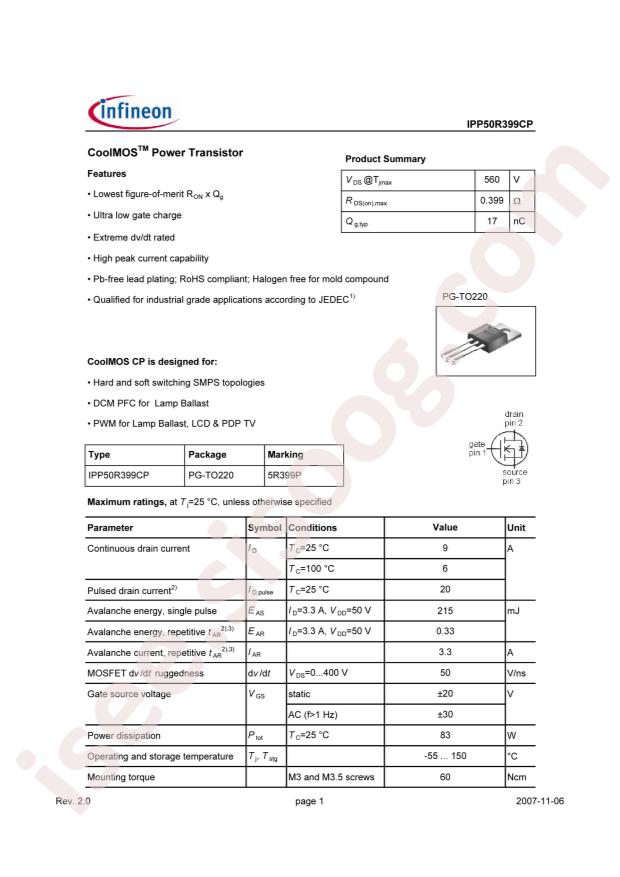 IPP50R399CP