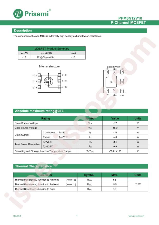 PPM6N12V10