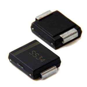 دیود شاتکی 1N5822 کد SS34 پکیج C بسته 10 عددی