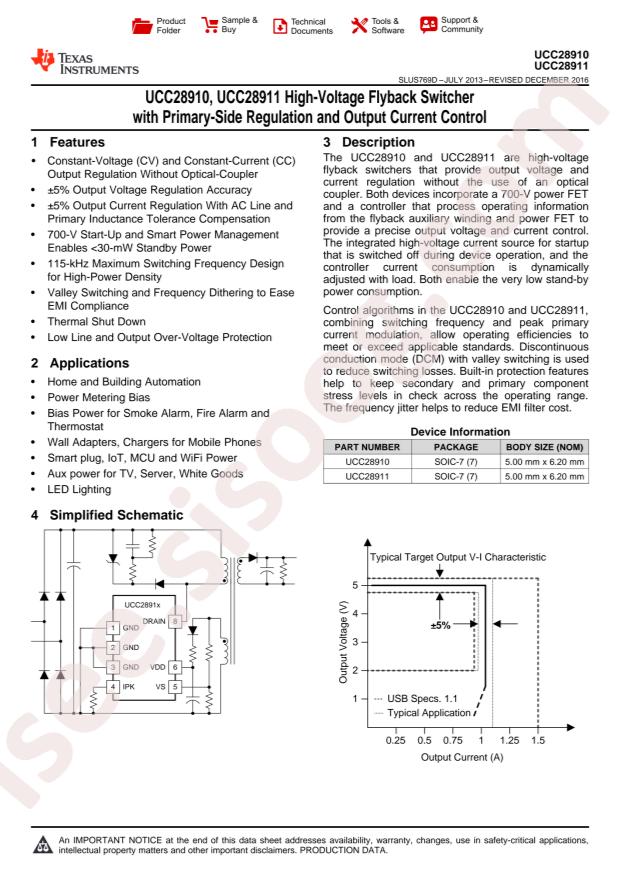 UCC28910DR