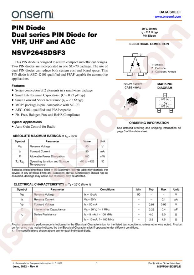 NSVP264SDSF3T1G