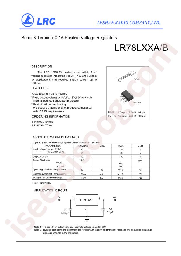 LR78L09A