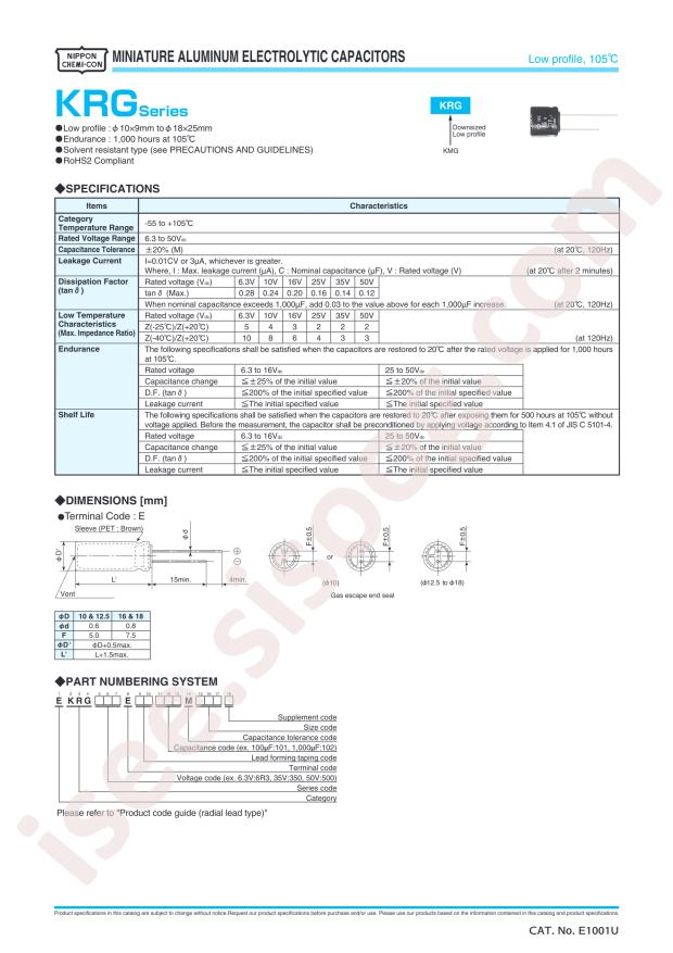 EKRG500ETD101MJ09S
