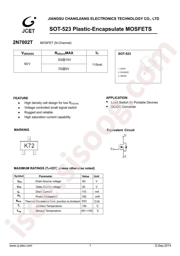 2N7002T