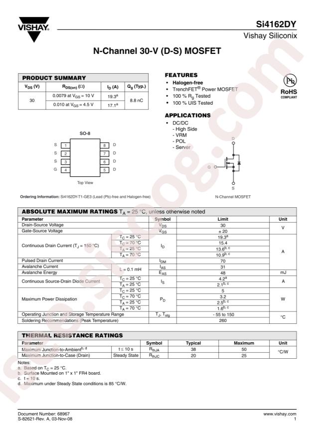 SI4162DY-T1-GE3