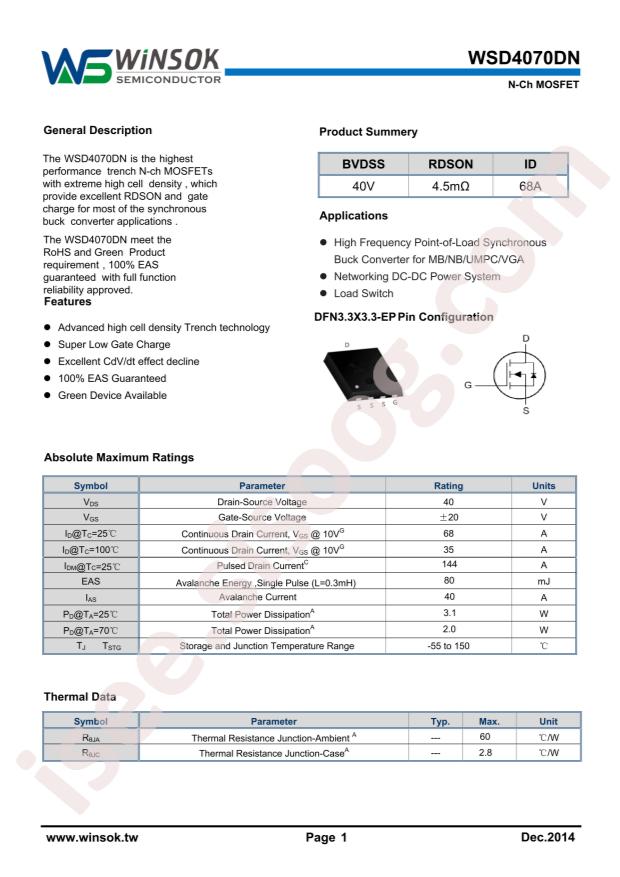 WSD4070DN