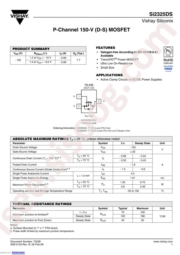 SI2325DS-T1-GE3