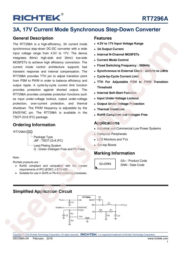 RT7296AGJ8F
